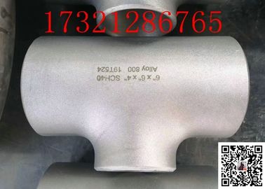 Fitting UNS N08800 Alloy800 1&quot; SCH40 hohe Wärmebeständigkeit ANSI B 16,9