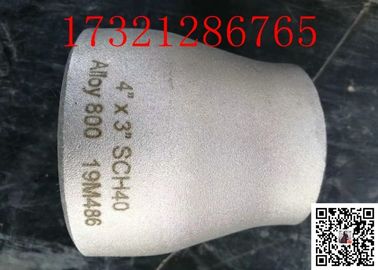 Fitting UNS N08800 Alloy800 1&quot; SCH40 hohe Wärmebeständigkeit ANSI B 16,9