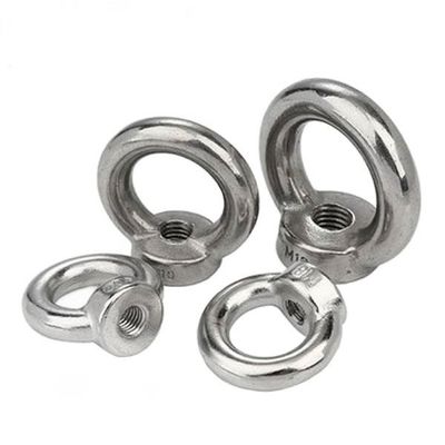 Hexen-Schweißung M6 Ring Nut SS304 SS316 Marine Bow Lug Eye Nuts