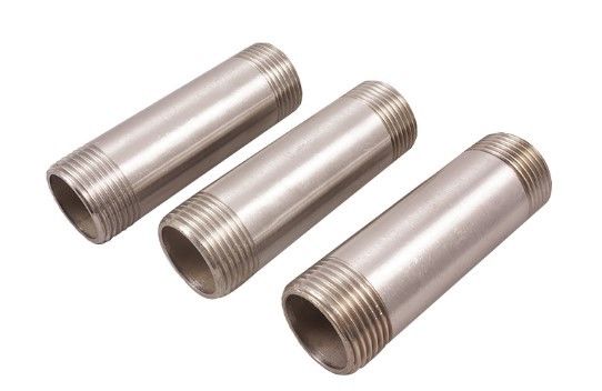 ANSI / ASME Edelstahl Kohlenstoffstahl Brustwarzen anpassbare Größen und Material Industriequalität