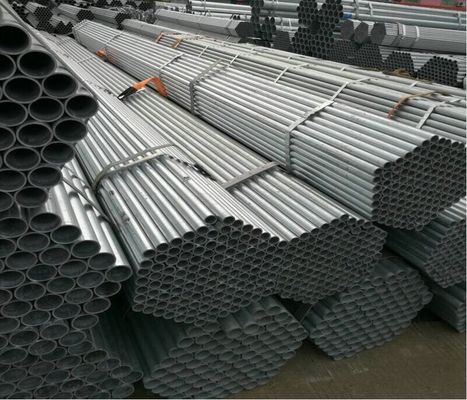 ERW Hot Dip Galvanized Pipe ASTM A53 Standard SCH80 für Bauzaun Flüssigkeitsrohr