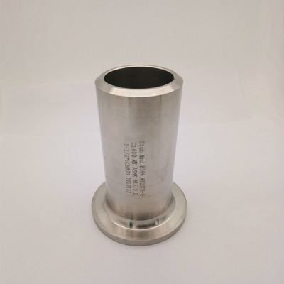 Volle kurze Polierart Flansch 304 Stub End Fittings MSS SP-43 Edelstahl-Stub End Fors LJW