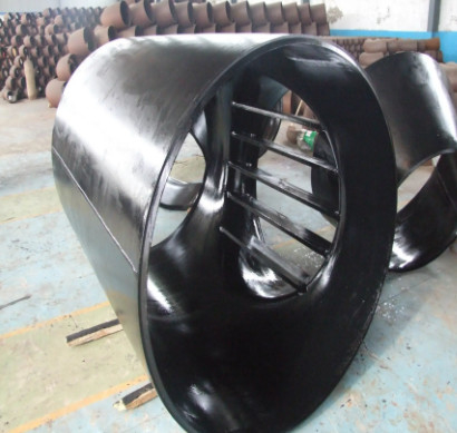 Zaun-Tee Od 6&quot; Monel 400 ASTM/UNSP N04400 GEWICHT 3mm besonders angefertigt