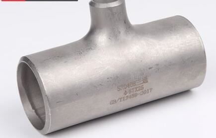 Edelstahl-Fitting stoßen Nickel-legierter Stahl-T-Stück der Schweißens-Installations-N08800 ASME B16.9