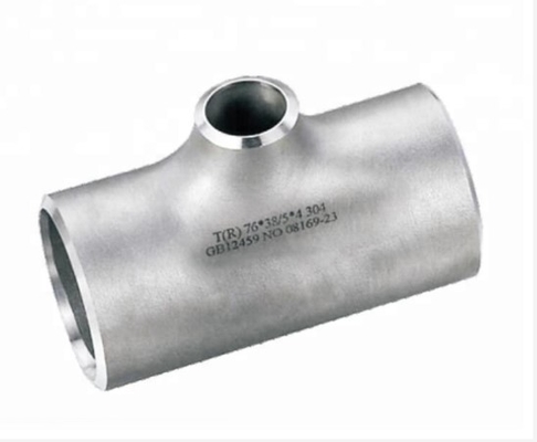 Edelstahl-Fitting betreiben Edelstahls, der T-Stück UNS S2205 SCH80 ASME B16.9 verringert