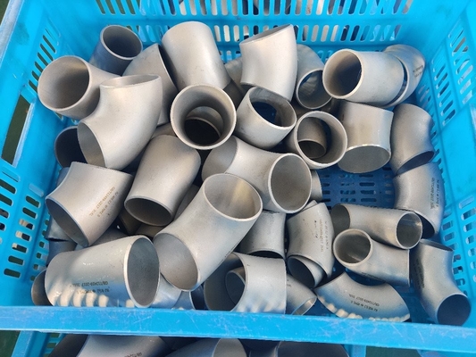 Lange Radius-Biegung A403 WP304 ASME B16.9 des Kolben-Schweißens-Fittings-Edelstahl-Ellbogen-90D