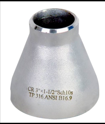 Kolben-Schweißen, das konzentrischen Reduzierer SCH10 1 x 1/2 ASME B16.9 UNS S31803 passt