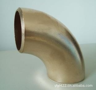 Fitting verkupfern Kurzschluss-Radius-Biegung C70600 ASME B16.9 des Nickelstahl-Ellbogen-90D