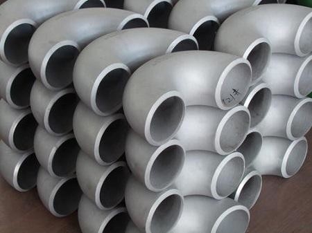 Langer Ellbogen A403 WP321 SCH80 des Radius-Biegungs-Kolben-Schweißens-Fittings-Edelstahl-180D