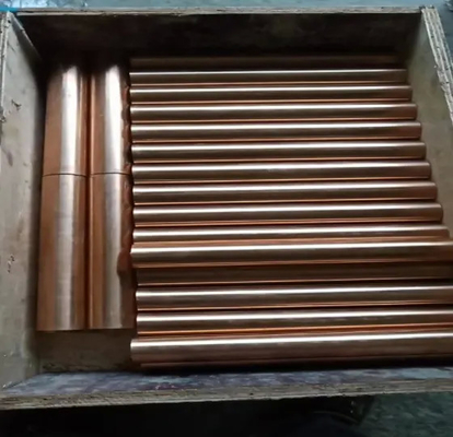 90/10 kupferne Längen-rundes Spulen-Rohr des Nickel-Rohr-gerade C12200 2mm der Stärke-6m