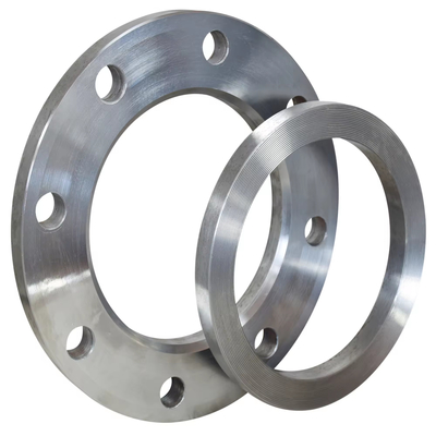 Schmiede Stahl Flansche Kohlenstoffstahl ASTM A105 Flansche 150lb 300lb 600lb Rutsch auf So Flansche RF