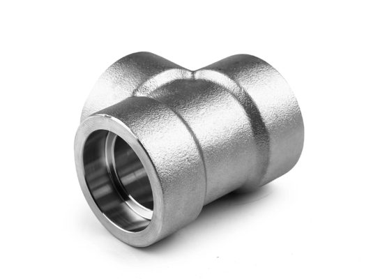 ASME B16.11 Steckdose Schweißgleich Tee NPS 1/8