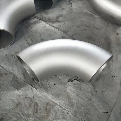 Anpassungsvarianten ASTM B366 Legierung 625 Unzen Aluminium Edelstahl Legierung 45 Grad / 90 Grad Ellenbogen
