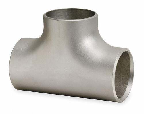 ASTM A312 304 Edelstahl nahtloser gleichschenkliger T-Stück, Stumpfschweißrohrfitting für industrielle Rohrleitungen
