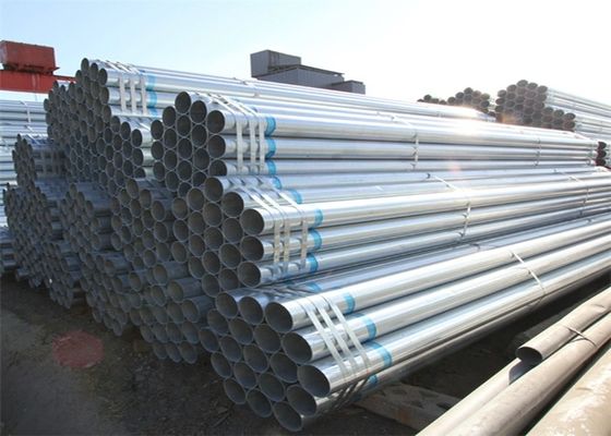 Hot Dip Galvanized Tube 10,97 mm Dicke Galvanized Steel Pipe geeignet für Bau- und Industrieprojekte
