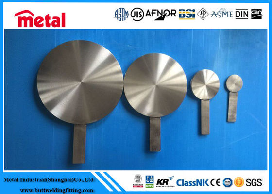 Hastelloy C - 276 Paddel-Blindflansch, Stahlrohre und Installationen ASME B16 5