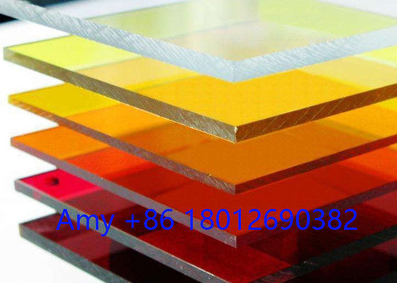 KLARE FARBE FÄRBTE ABGETÖNTES ACRYLtransparente PMMA PLATTEN-PLATTEN-ACRYLblatt DES PLEXIGLAS-FORM-PLASTIK25mm