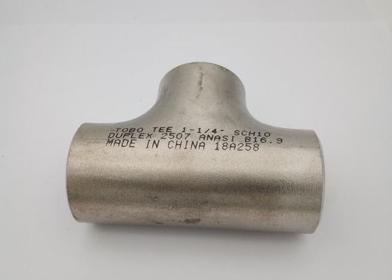 1 1/2“ nahtloses gleiches T-Stück Sch40 ASTM A812 UNS S32760