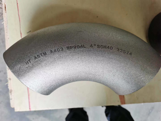 Nickellegierungs-Rohr-Stumpfschweißbogen Monel UNS N04400 Winkel ASME B16.11