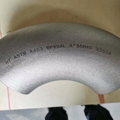 Rohrverschraubungen aus Titanlegierung ASTM B16.9 Grad 2 Titan 90-Grad-Winkel warmgewalzt