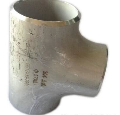 Edelstahl-Fittings-Rohranschluss-Dreiweget-stück, das T-Stück ANSI/Asme B16.9 SS 304/304l/316/316l verringert