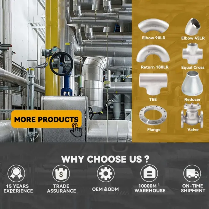 Superduplexedelstahl-Fitting BW-Kreuz-T-Stück UNS S32750 ASME B16.9 SCH10 5