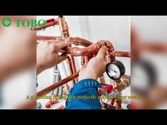 Videoanzeige eines Kupferbogens