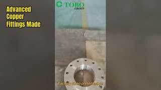 Moderne Produktionsanlage für Kupferbeschläge