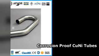 Korrosionsbeständige CuNi-U-Rohre für Schiffswärmetauscher