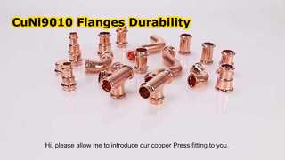 CuNi9010-Flansche aus geschmiedetem Stahl, HF-Schweißen