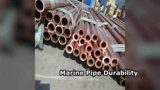 Nahtloses Kupfer-Nickel-Rohr 90/10 6" SCH40