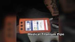 Medizinische Instrumente aus biokompatiblen Rohren aus Titanlegierung