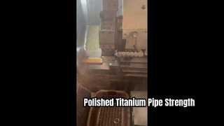 Nahtloses Titanrohr GR5 mit polierter Oberfläche