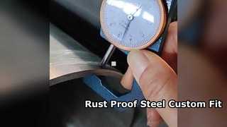 Korrosionsbeständige Stahlplatte mit individuellem Durchmesser