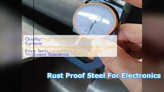 Elektrische Ausrüstung mit rostfreier Stahlplatte