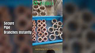 Produktübersicht für Premium-Kupfer-Sattel- und Auslassanschlüsse