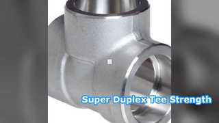Super-Duplex-T-Stück für harte Einsätze